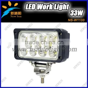 100% Waterproof Work Lamp for Tractor 33w c Ree Work Light For Off Road Atv Suv 10-30V DC IP68 RoHS Certificated thumbnail-1
