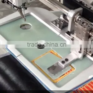 Computer Attaching Logo Sewing Machine With Auto Slide Device thumbnail-5
