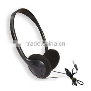 Color Stereo Bus Airline Disposable Headphone Headset Manufacturer thumbnail-3