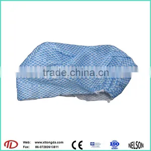VERY CHEAP HIGH QUALITY Disposable Medical White Clip Nurse Cap With Elastic Band thumbnail-1