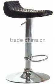 Black Ratten Bar Stool thumbnail-1