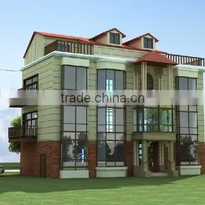 Light Gauge Steel Affordable House Prefabricated Beautiful Light Steel House thumbnail-2