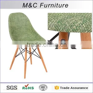 Cheap Simple Design Rattan Bar Stool With Foldable Wooden Feet thumbnail-1