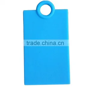 Customized Logo HOT Suitcase Silicone Luggage Tags ID Address Holder Silicone Identifier Label thumbnail-5