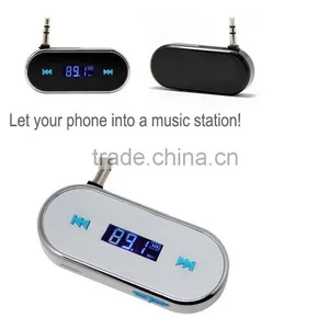 Wholesale Factory 3.5mm In-car Wireless Car Fm Transmitter , Stereo Wireless FM Transmitter For Car MP3 Player thumbnail-2