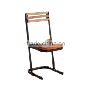 Pods- Hallow Iron & Wooden Chair thumbnail-1