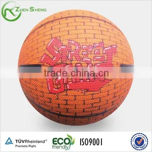 Zhensheng Cheap Promotional Rubber Basketballs thumbnail-4