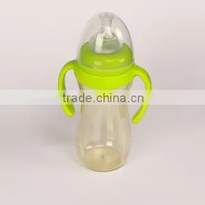 Logo Customed Portable PPSU Material Bottle for Babies With Handle thumbnail-3