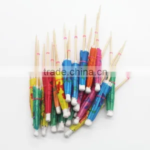 Wholesale Latest Boutique Small Umbrella Sign, Technological Fruits Toothpicks, Cake Decoration, Oiled Paper Umbrella thumbnail-3