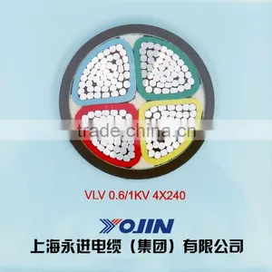 0.6/1kv Aluminum Core Pvc Insulated Pvc Sheath Power Cable thumbnail-1