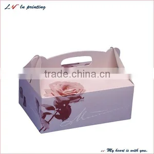 Elegant Design High Quality Custom Cheap and Portable Type Cake Boxes Made in Shanghai thumbnail-1