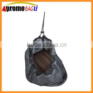 Lightweight Mesh Drawstring Basketball Bag Sprot Beach Ball Bag thumbnail-6