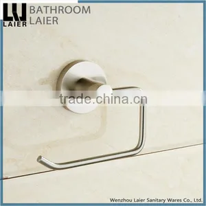 China Manufacture Zinc Alloy Brush Nicked Bathroom Sanitary Items Wall Mounted Toilet Paper Holder thumbnail-3
