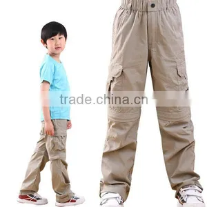 Fashion Outdoor Hiking Breathable Custom Pants for Children thumbnail-1