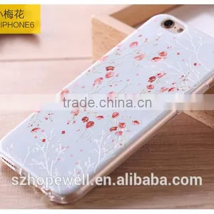 Promotion Gift Mobile Phone Cover for Iphone 6 Smart Phone With Oil Painting thumbnail-6