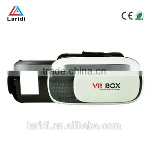 New 2nd Generation 3D VR BOX 3d Virtual Reality Movie and Games With Bluetooth Controller for Smart Phone thumbnail-1