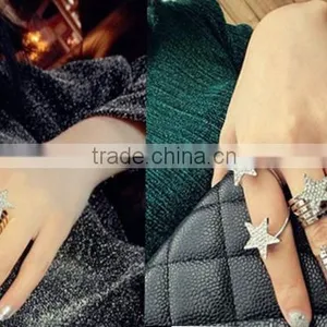 Stone Jewelry Rings Five-pointed Star Sex Ring thumbnail-5