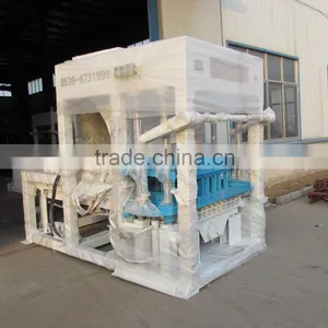 Italy QT4-15B Fully Automatic Hydraulic Concrete Vibrated Block Making Machine Price thumbnail-4