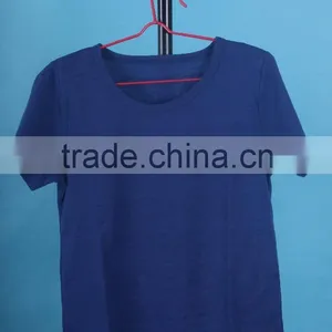 2014 Wholesale O-neck Men's T Shirt, Short Sleeve Solid Color 100% Cotton Plain T-shirts, Casual Unisex T Shirt,bulk Blank Tees thumbnail-1