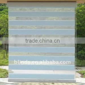 Manual Elegant Striped Roller Blinds thumbnail-1