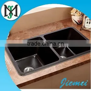 High Quality Composite Stone Quartz Kitchen Sink With Kitchen Sink Crusher thumbnail-1