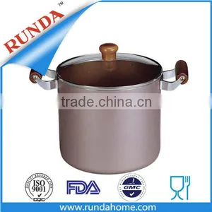 Aluminum Stock Sauce Pot With Glass Lid thumbnail-1