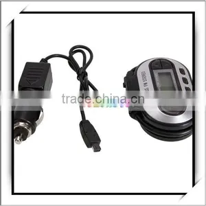 Car MP3 Player Using Wireless FM Transmitter Black thumbnail-1