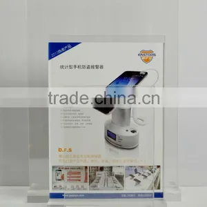 Acrylic Picture Holder Stand Display Brochure Pocket Stand Display Banner Stand Display thumbnail-1