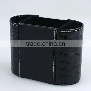 2013 Hot Sale Foldalbe Rectangular Leather Paper Storage Box thumbnail-3