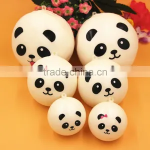 PU Round Bread With Panda Face for Comedy Magic Prop, Fake Bread With 3 Sizes thumbnail-1