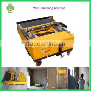 500 Square Meter per 8 Hour Automatic Wall Plastering Machine thumbnail-1
