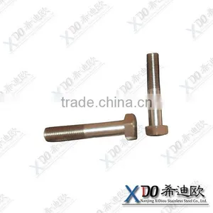 Inconel 718 Incoloy 825 Forged Steel Din 931 Half Thread Bolt thumbnail-3