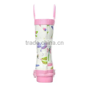 Girls Dragonfly Printed Rain Boot thumbnail-2