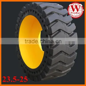 Hot Sale OTR Solid Tires 23.5-25-24pr for Wheel Loader thumbnail-1