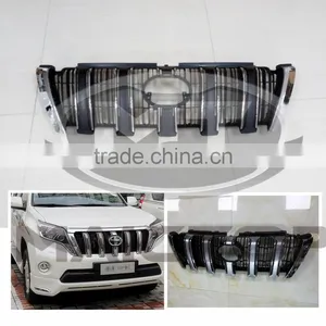 Chrome Body Parts Front Grille for Land Cruiser Prado FJ150 GRJ150 2014 - 2016 thumbnail-1