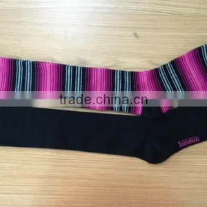 Women Knee High Cotton Socks thumbnail-1