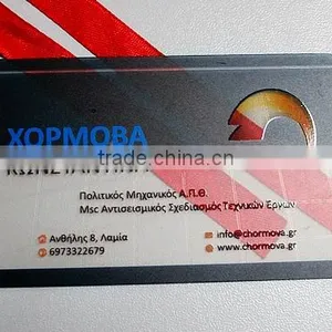 Full Color Printed Clear Business Card/name Card thumbnail-3