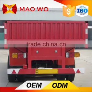 OEM Army Color Cargo Truck, Side Wall Semi Trailer thumbnail-6
