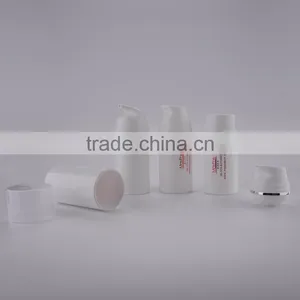 All White Empty Plastic Airless Bottle thumbnail-6