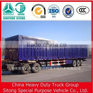 50t Truck Trailer 3 Axle Box Trailer Van Cargo Semi Trailer in China for Sale thumbnail-5