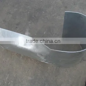 Hot Dipped Galvanized Highway Guardrail of Two Waves thumbnail-3