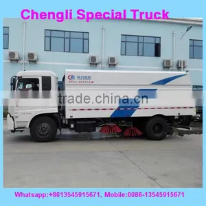New 8cbm Cleaning Sweeper Truck/Street Cleaning Truck With Snowing Cleaning Equipments/Road Sweeper Trucks For Sales thumbnail-6