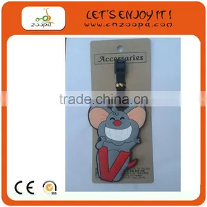 Cute Unique ID Clear Plastic Luggage Tag thumbnail-1