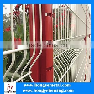 Metal Fence Post/ Painted Fence Post/ Peach Tape Fence Post thumbnail-1