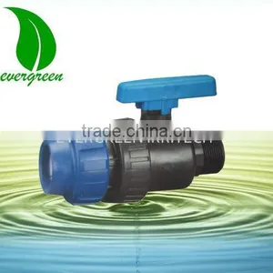 Plastic Ball Valve With Single Union Connection thumbnail-1