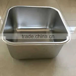 Commercial Inox Steel Sink Work Table for Restaurant Kitchen Equipment thumbnail-2