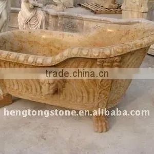 Marble Carved Bathtub thumbnail-1