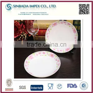Hot Sale Porcelain Material 10.5inch High Quality Dry Fruit Plate thumbnail-1