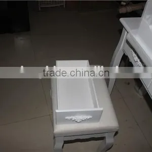 Living Room K/D Dressing Table Designs With Mirror And Stool Scream Color One Set Dresser Mail Package YD-C-1 Item 76*40*142cm thumbnail-6