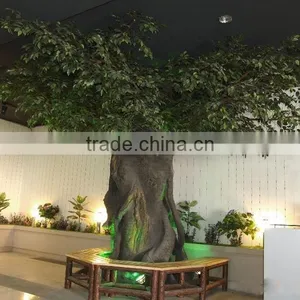 UV Resistance Large Artificial Decorative Tree Hot Sale Indoor Ficus Trees Artficial Ficus Tree thumbnail-1